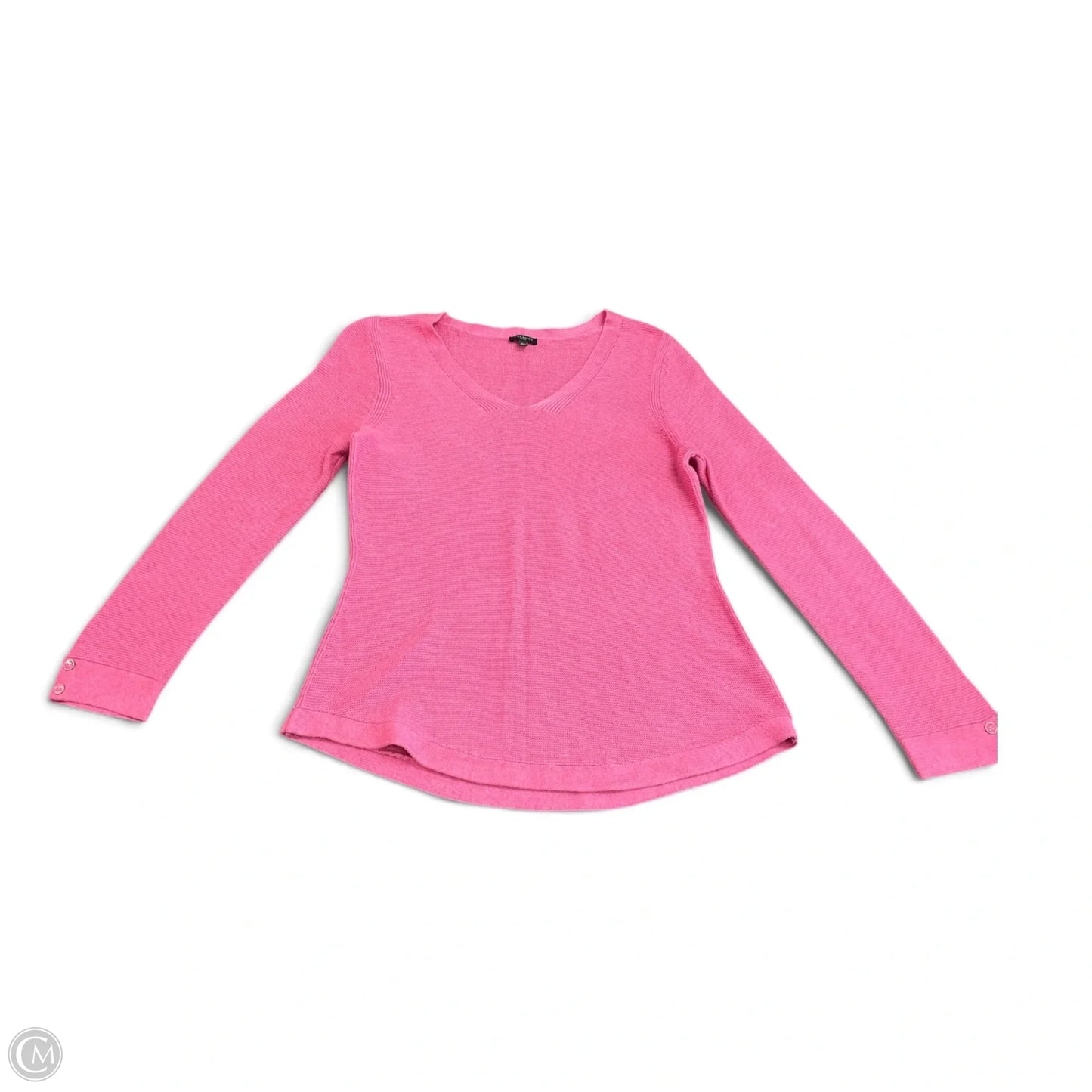 Sweater By Talbots In Pink, Size: Mp