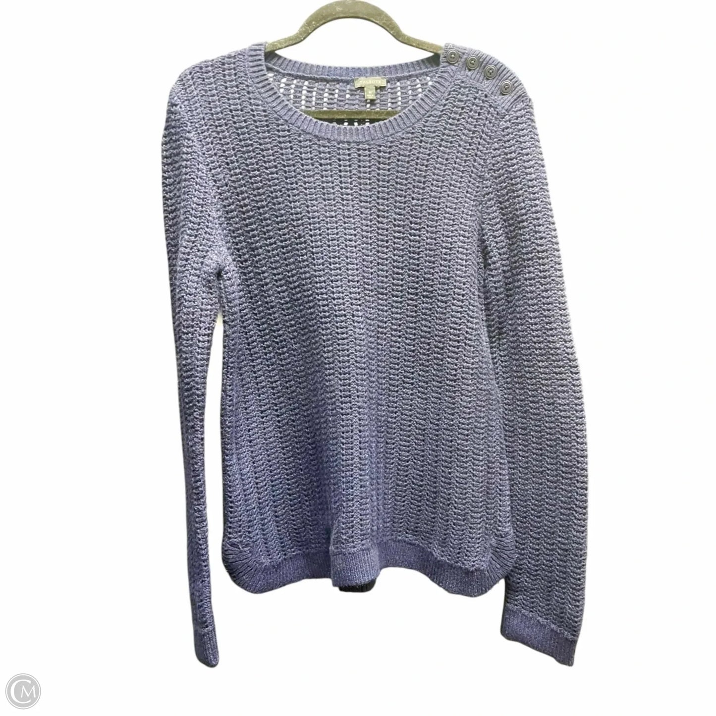 Sweater By Talbots In Navy, Size: M