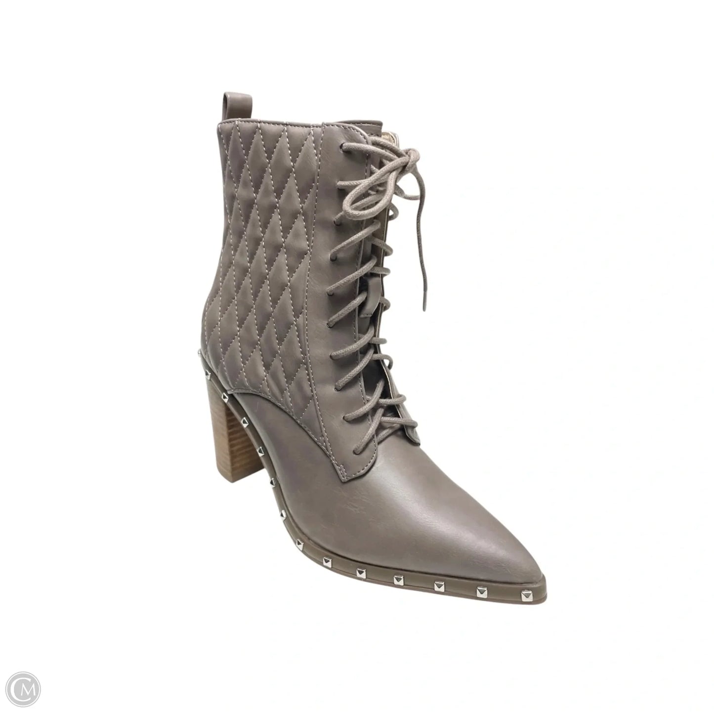 Boots Mid-calf Heels By Charles By Charles David In Taupe, Size: 6