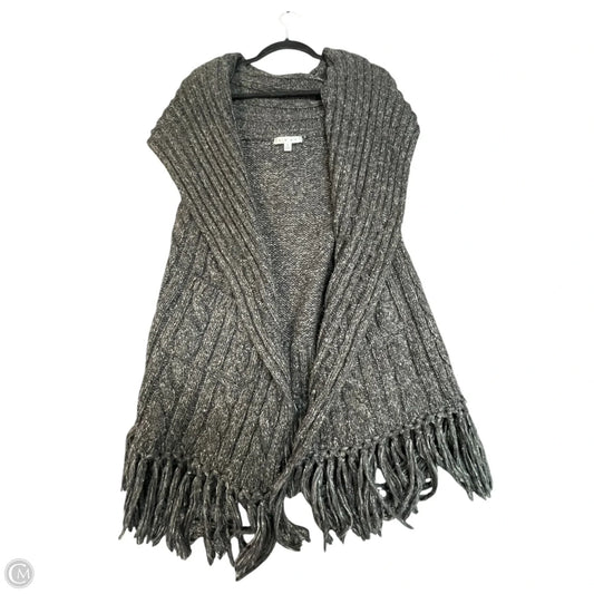 Vest Sweater By Cabi In Grey