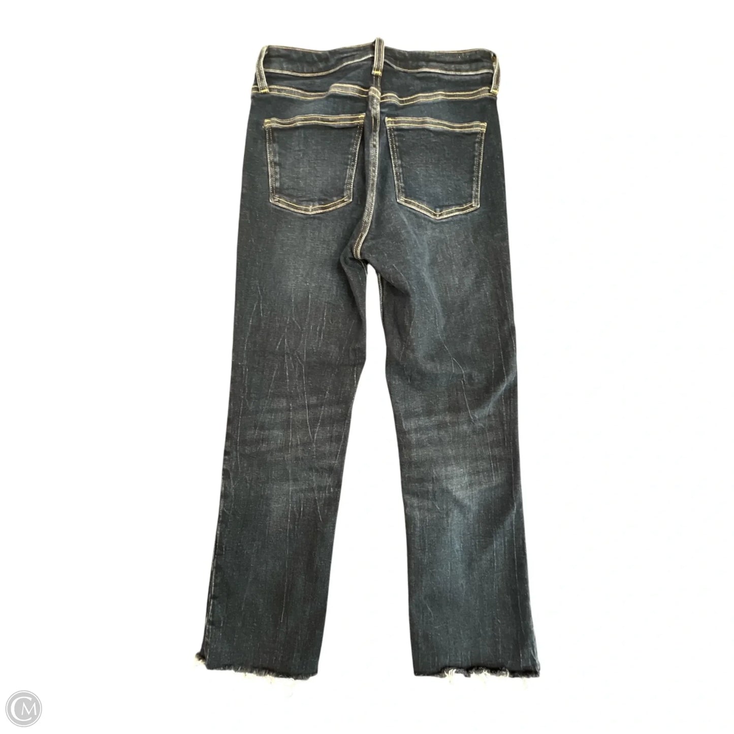 Jeans Straight By Zara In Blue Denim, Size: 2