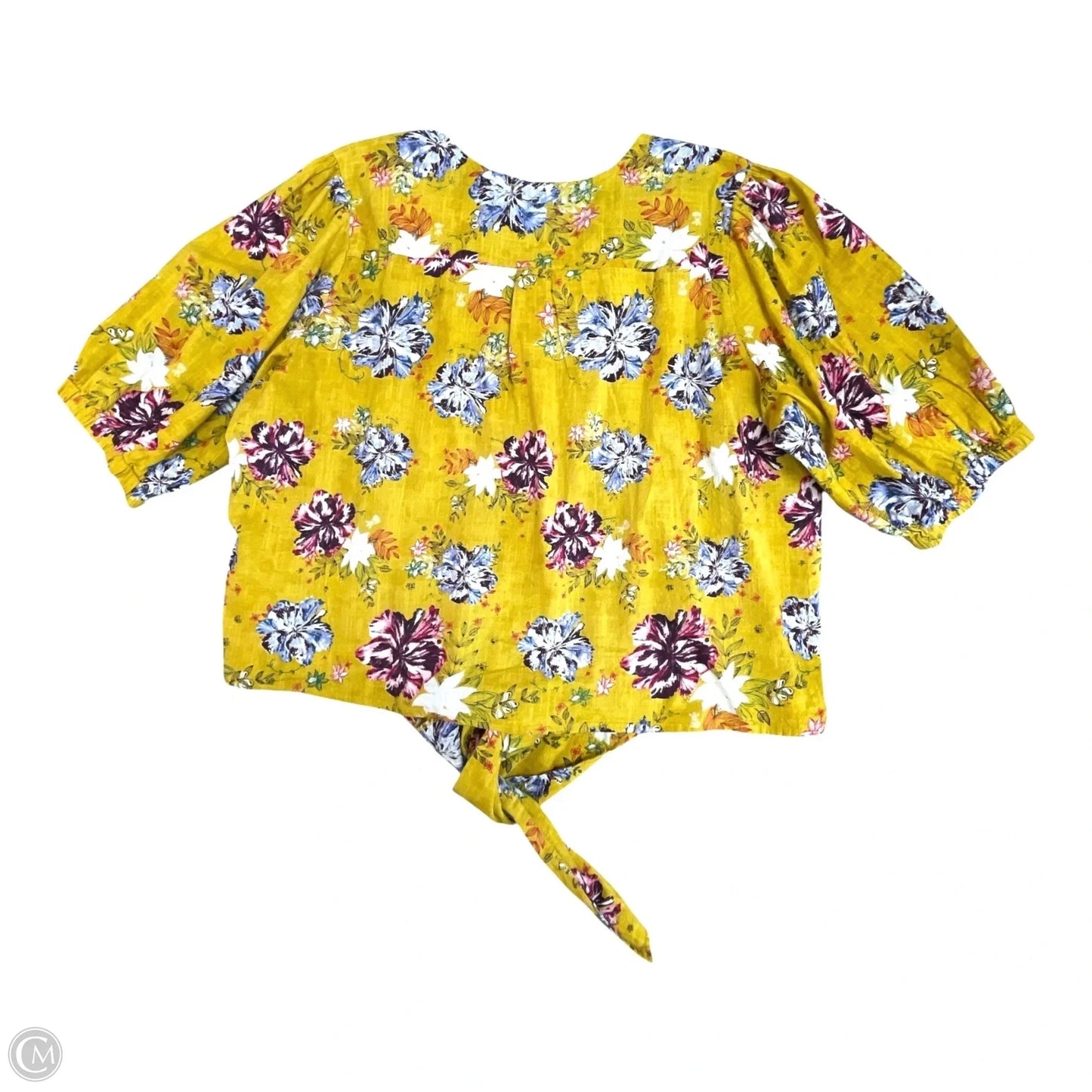 Top 3/4 Sleeve By RD & KOKIO In Floral Print, Size: 3x