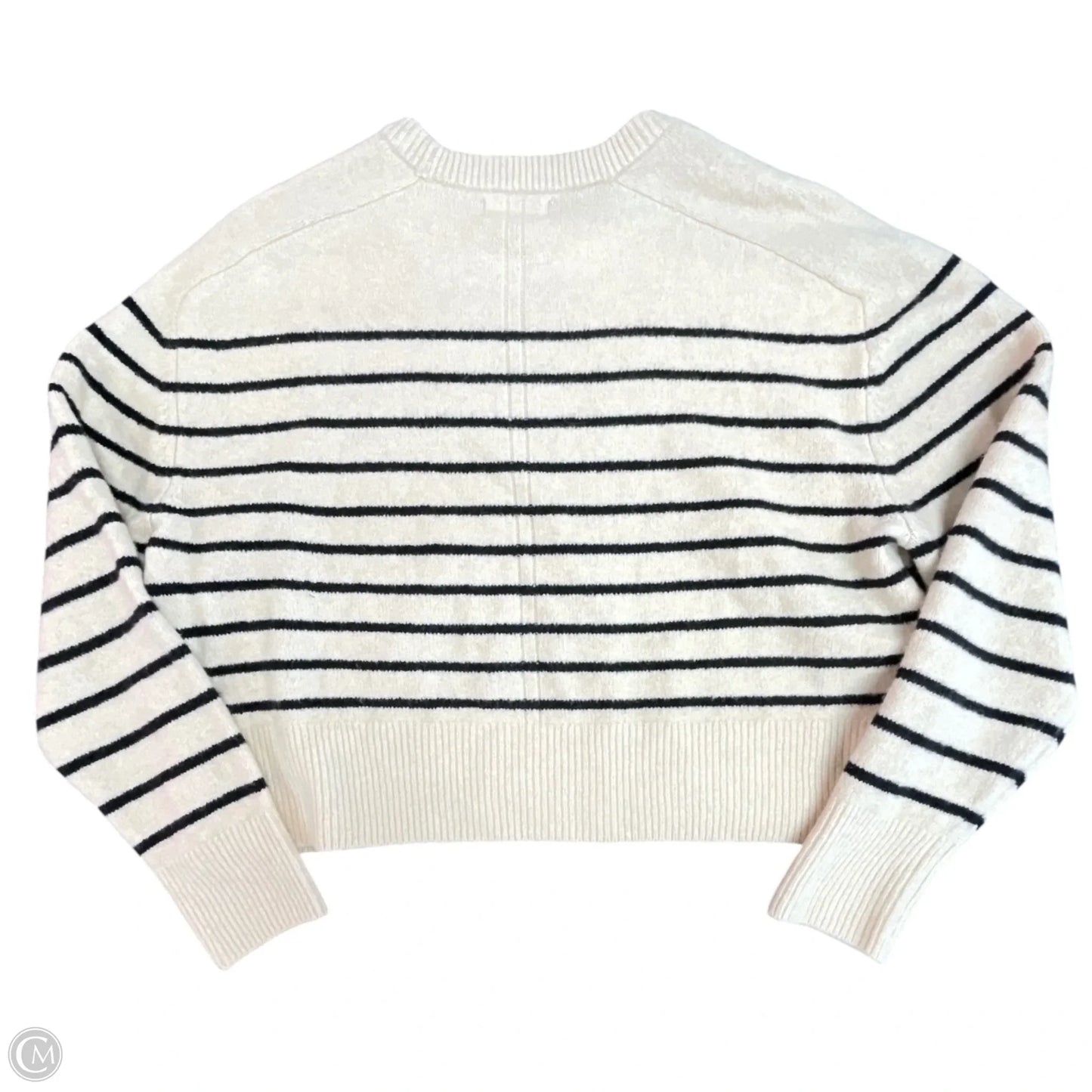 Sweater By Universal Thread In Striped Pattern, Size: L