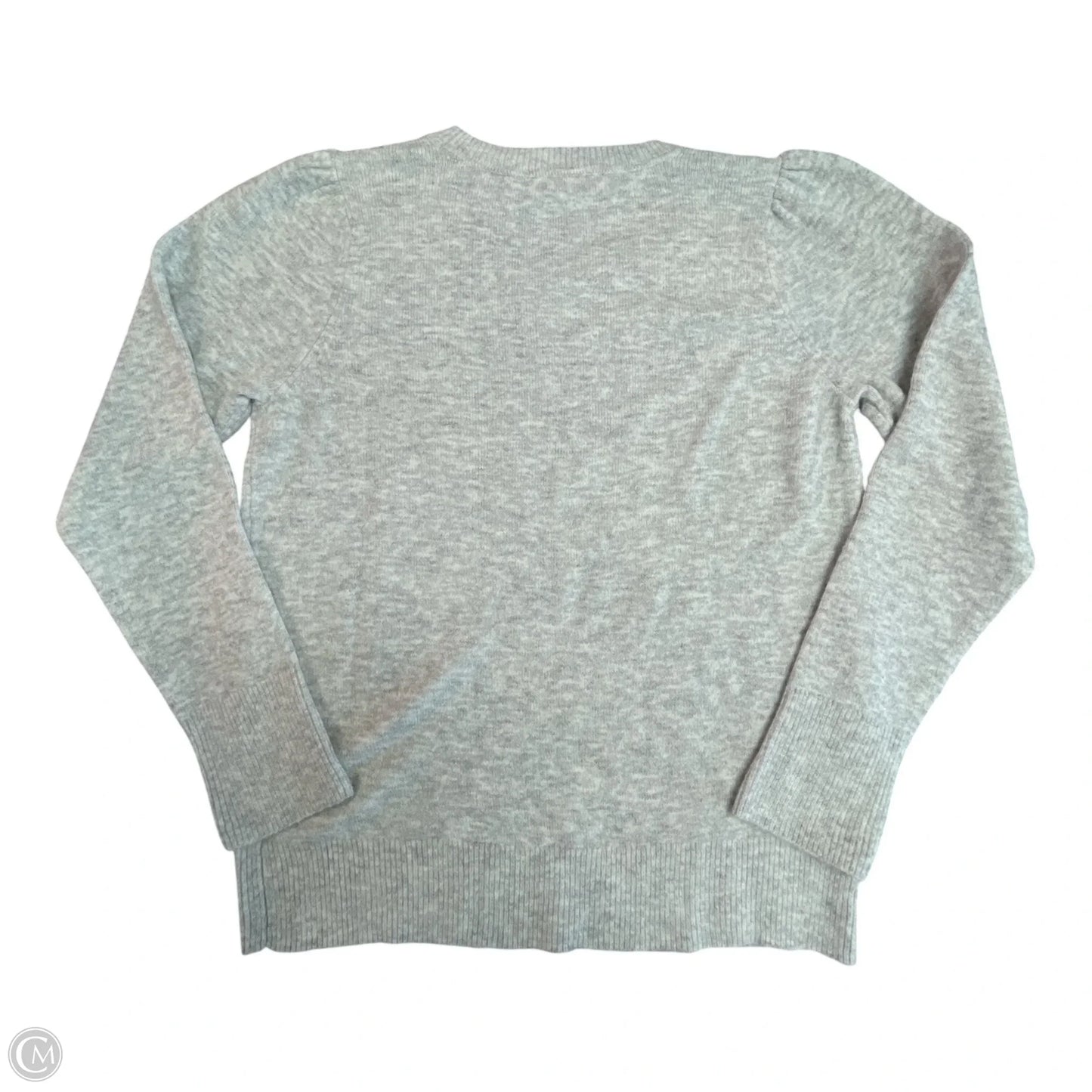 Sweater By Loft In Grey, Size: L