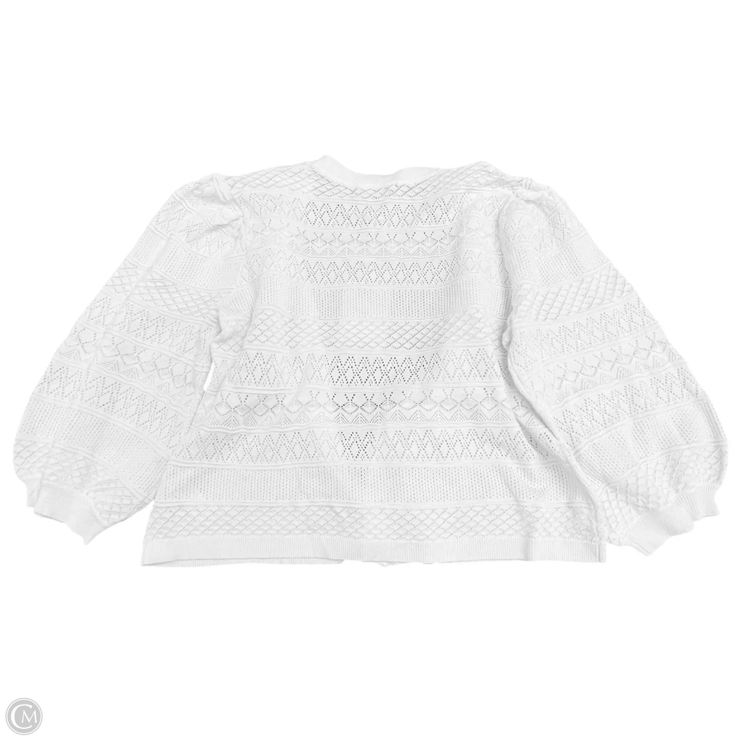 Cardigan By 80 PARK In White, Size: Xl