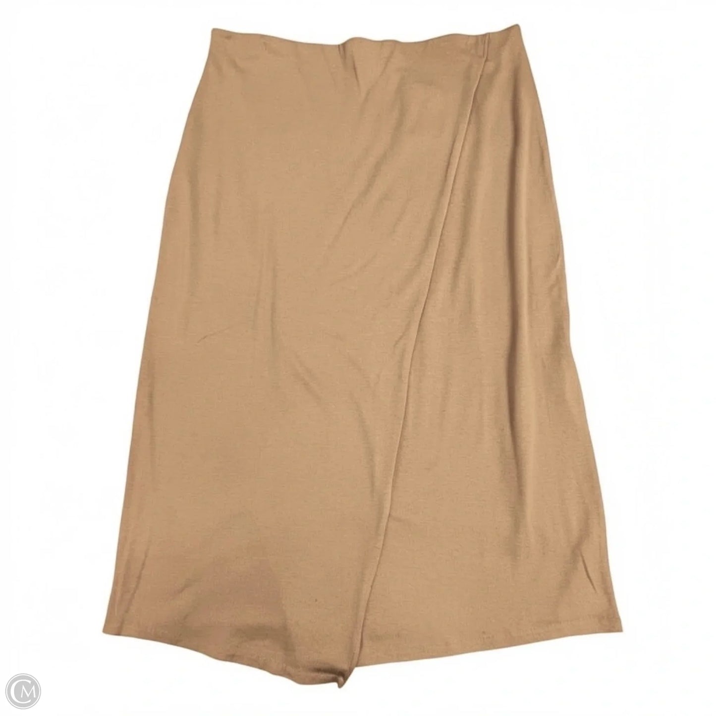 Skirt Midi By Vince In Brown, Size: Xl
