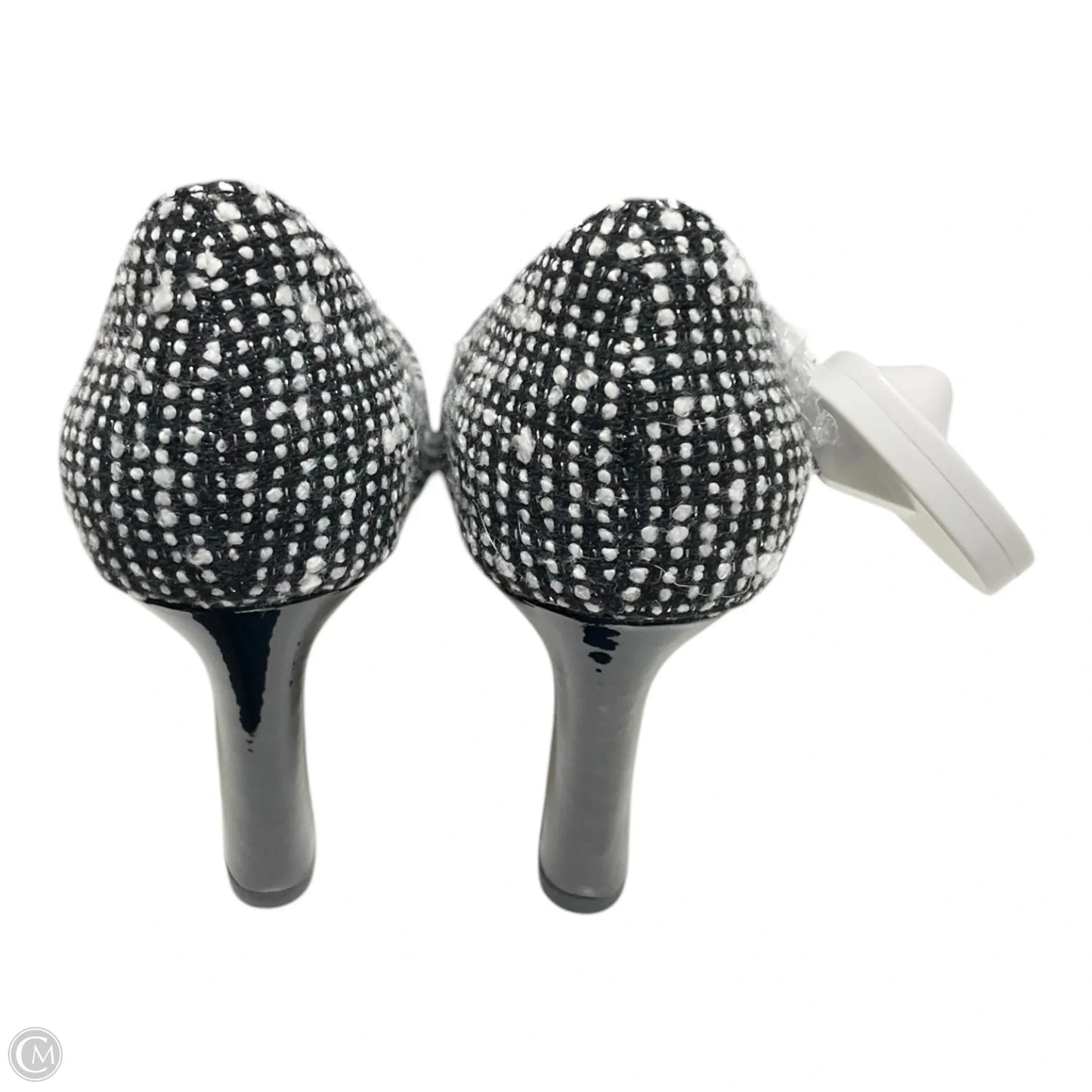 Shoes Heels Block By COLE-HAAN  In Black & White, Size: 5.5