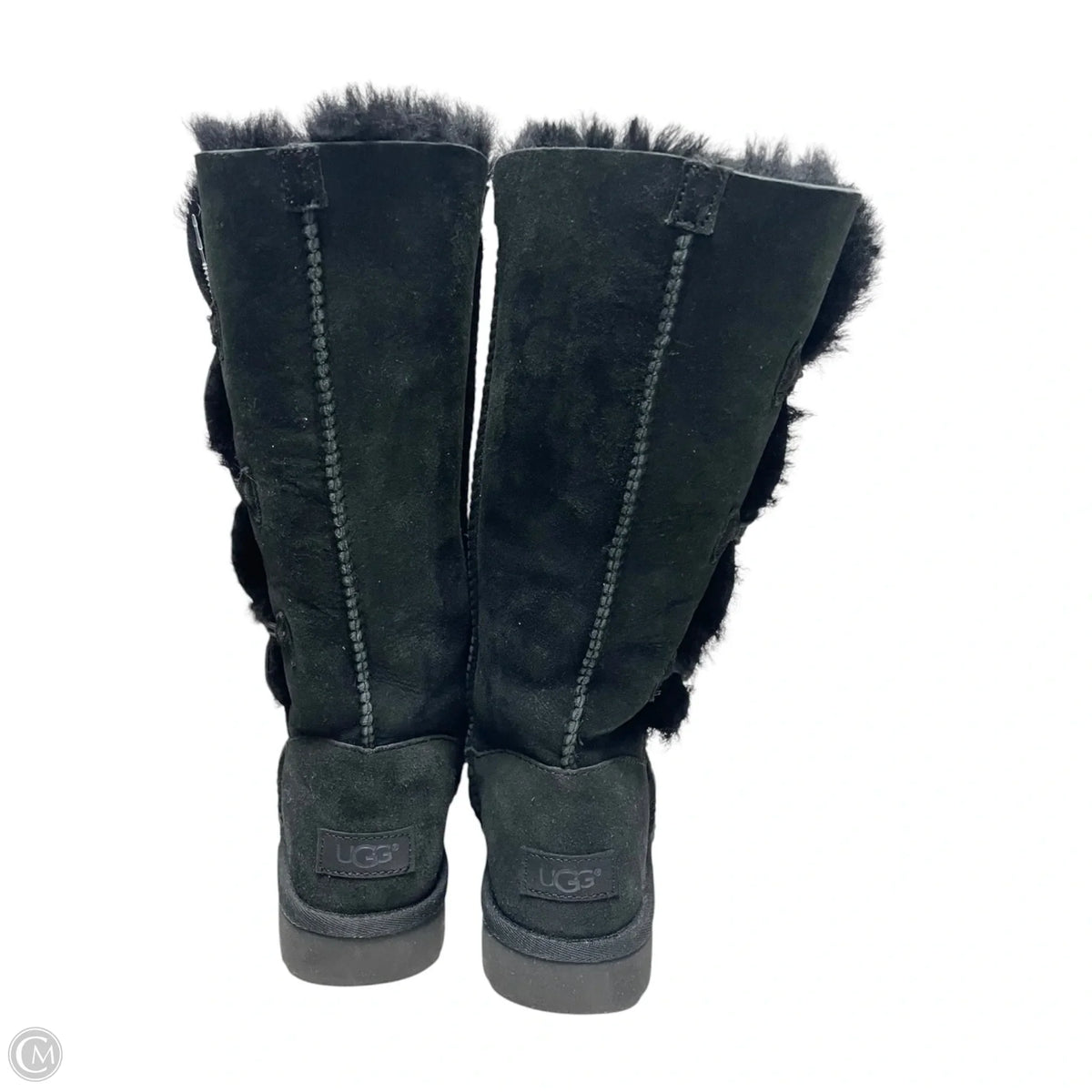Boots Designer By Ugg In Black, Size: 8
