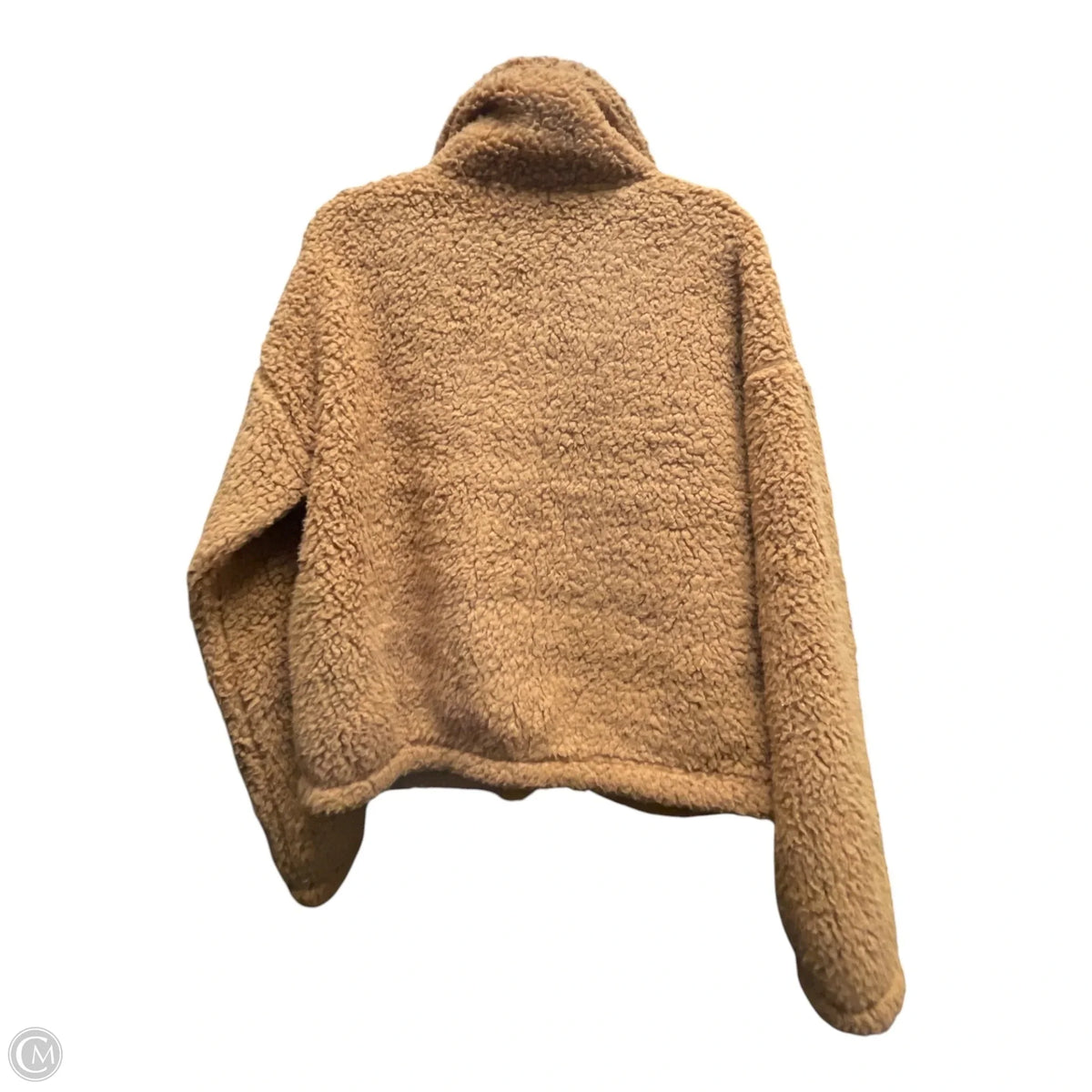 Jacket Fleece By Pink Rose In Copper, Size: M