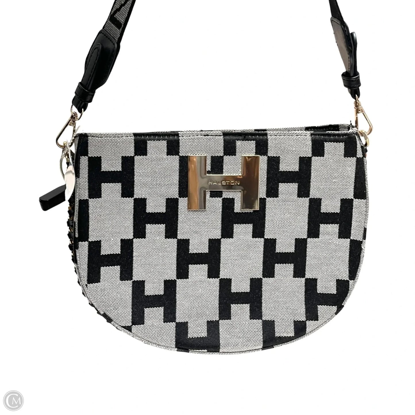 Crossbody Designer By Halston, Size: Medium