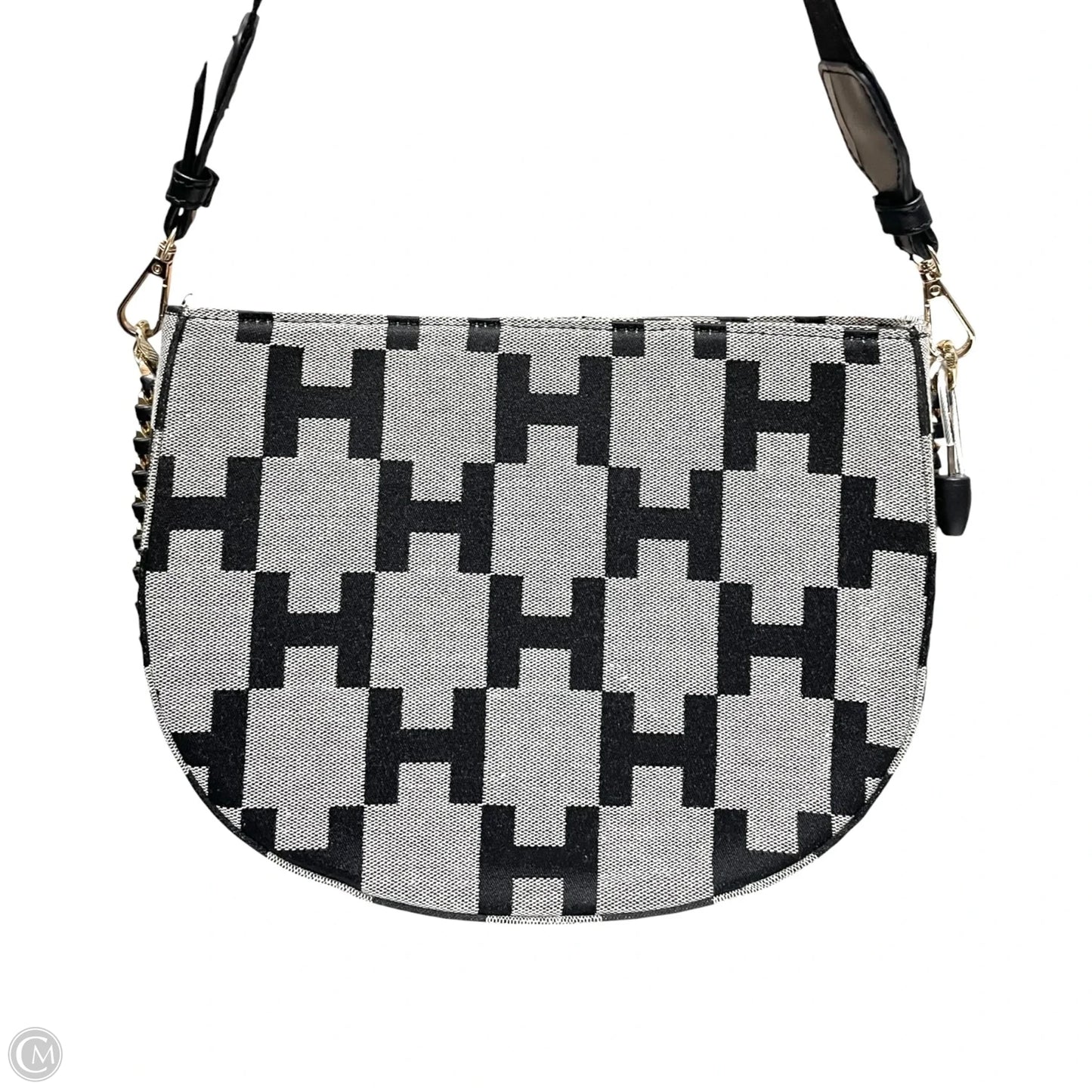 Crossbody Designer By Halston, Size: Medium