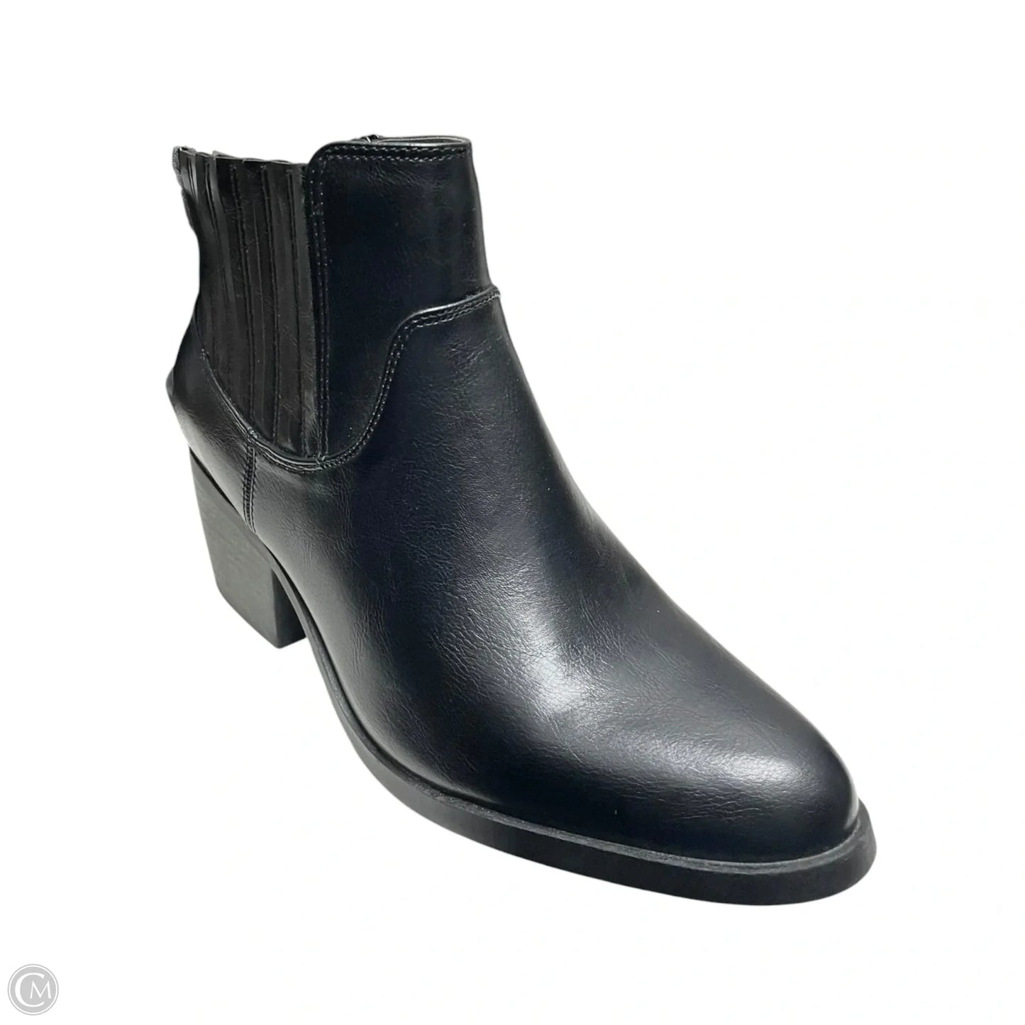 Boots Ankle Heels By Old Navy In Black, Size: 9
