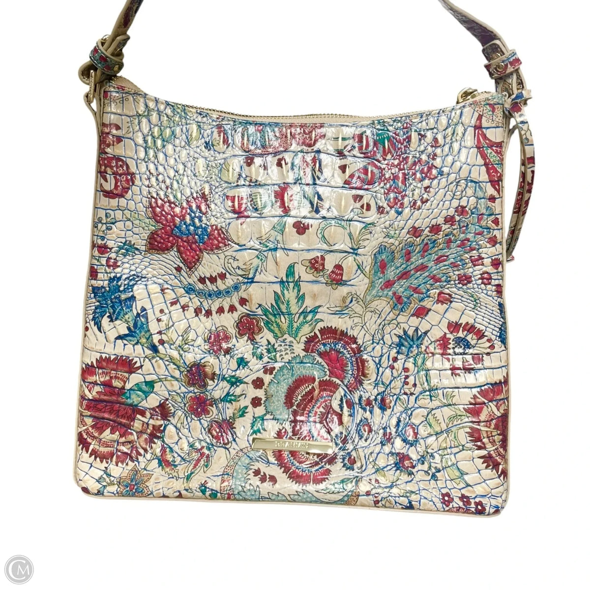 Crossbody Designer By Brahmin, Size: Medium