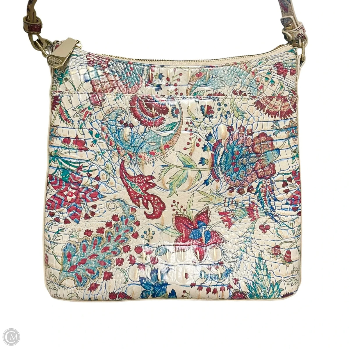 Crossbody Designer By Brahmin, Size: Medium