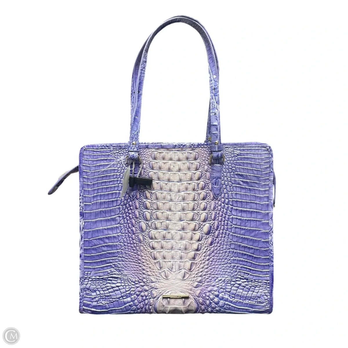 Tote Designer By Brahmin, Size: Large