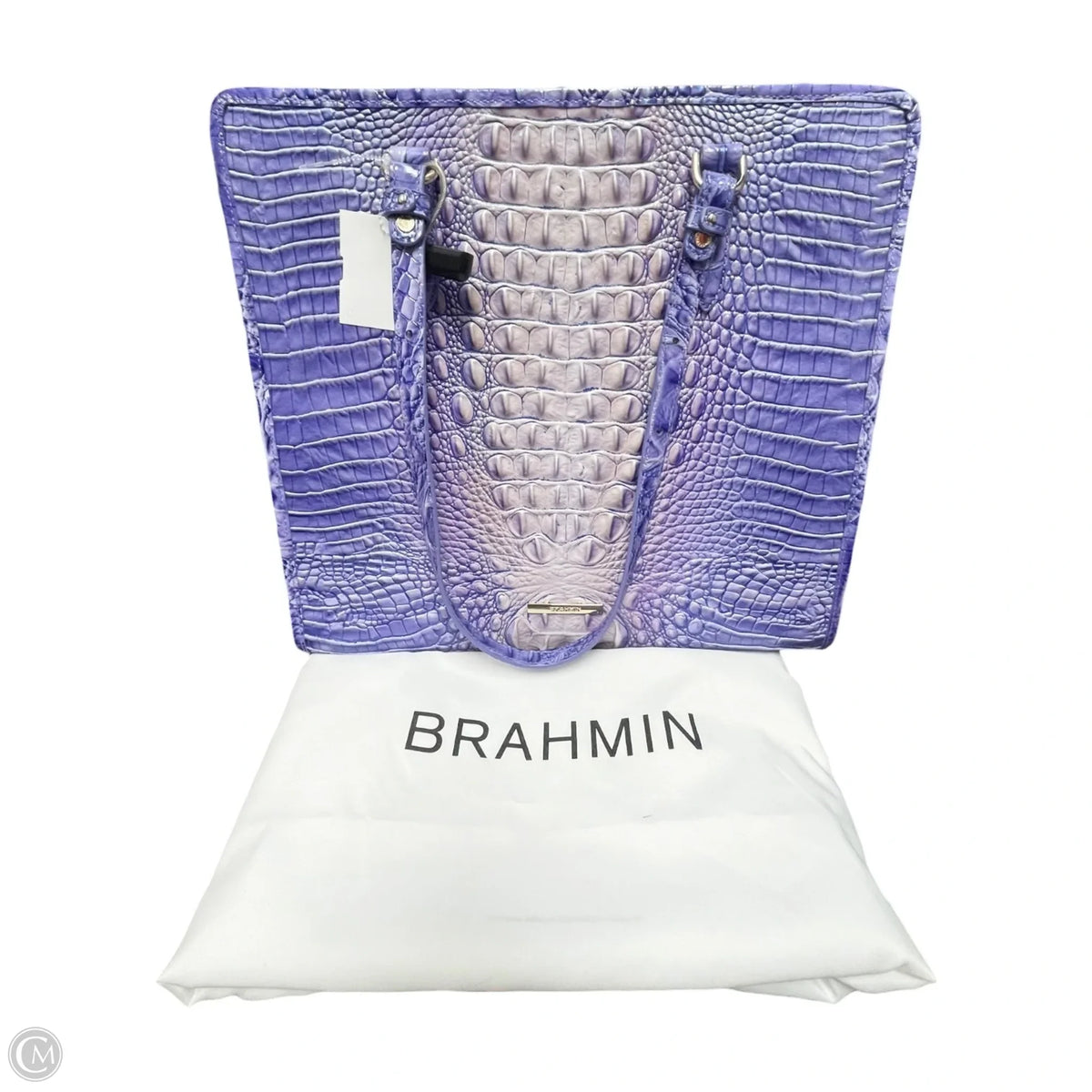 Tote Designer By Brahmin, Size: Large