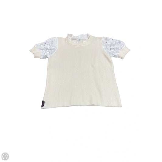 Sweater By Voy In Ivory, Size: L