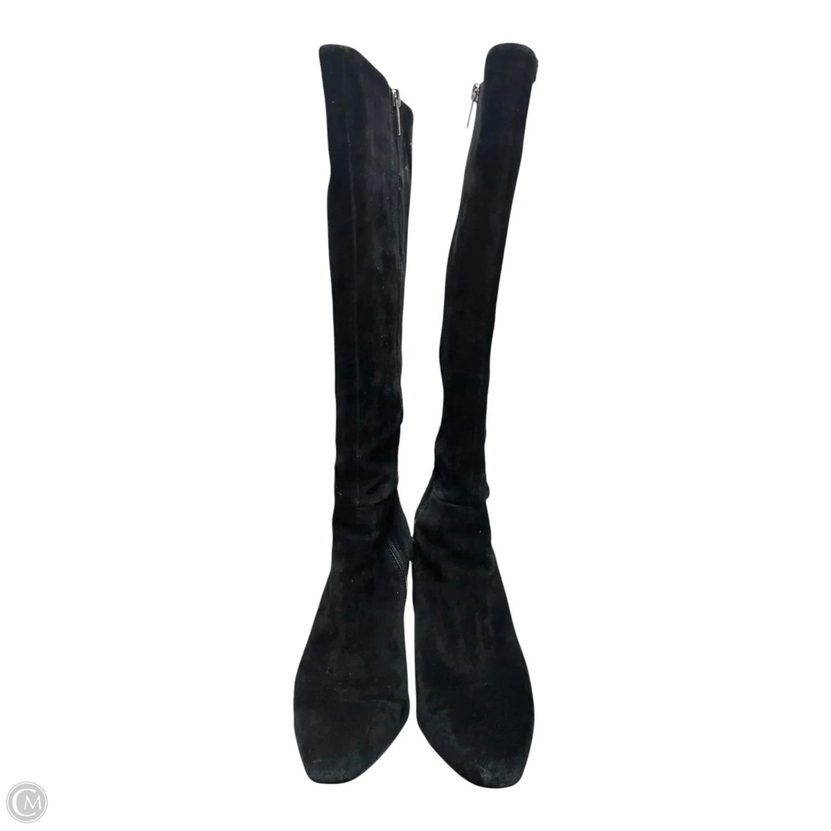 Boots Knee Heels By Vince Camuto In Black, Size: 9.5