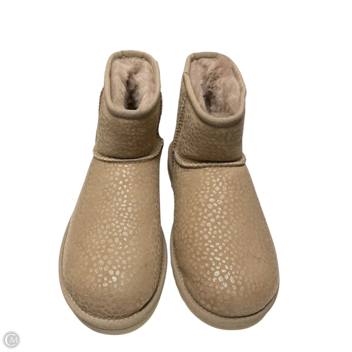 Boots Designer By Ugg In Brown, Size: 7
