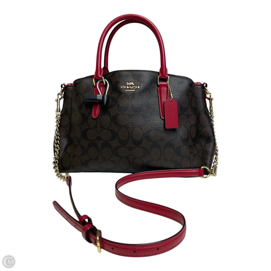 Crossbody Designer By Coach, Size: Medium