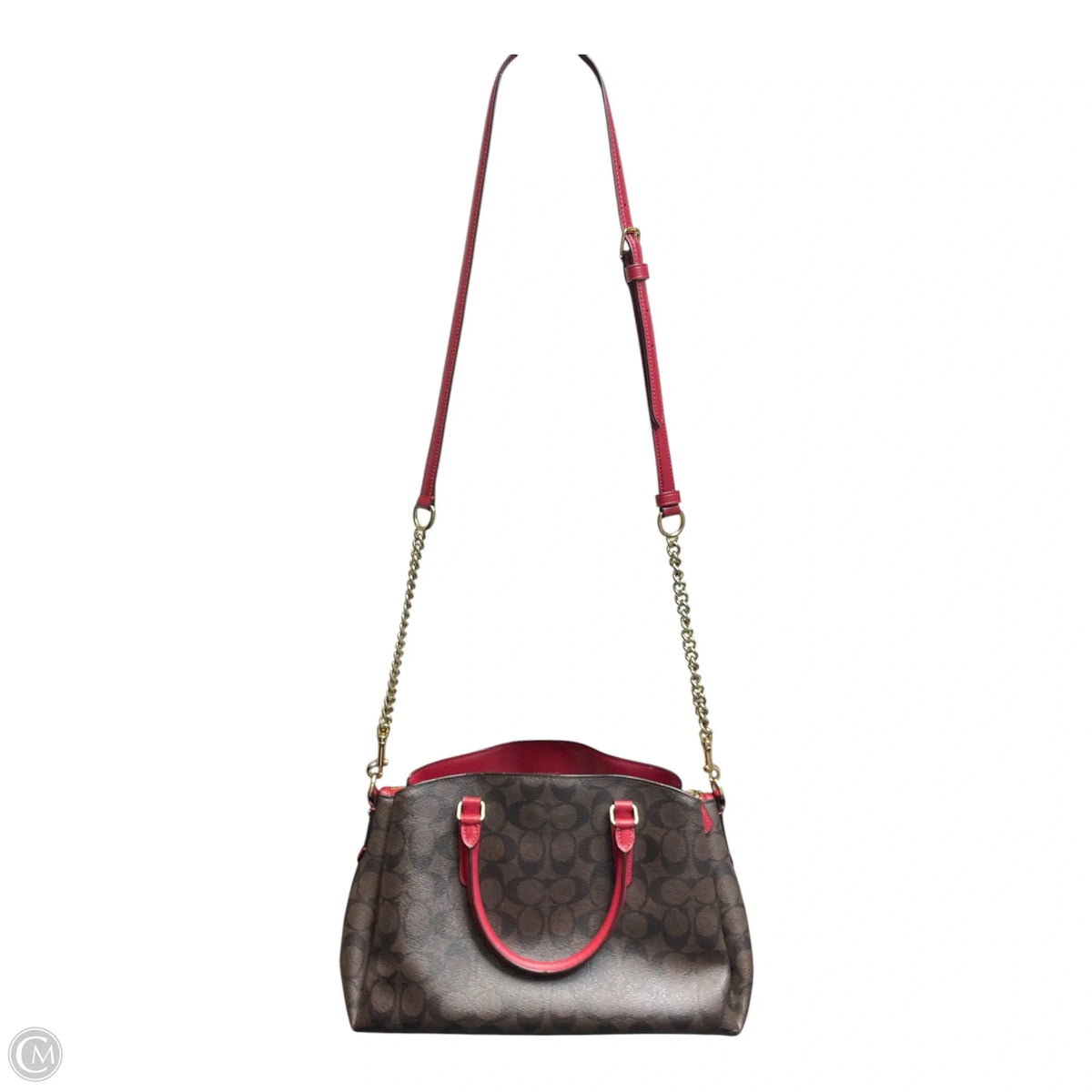 Crossbody Designer By Coach, Size: Medium