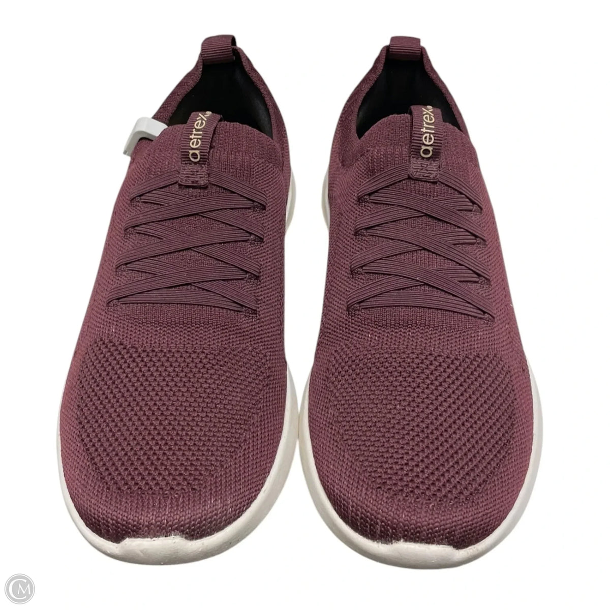 Shoes Flats By Aetrex In Maroon, Size: 7