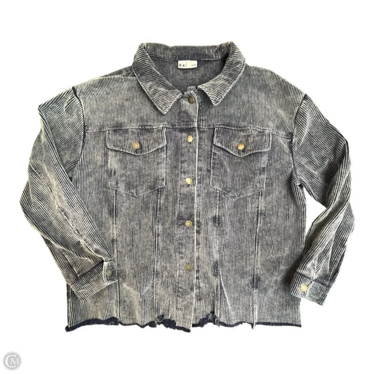 Jacket Shirt By KATY DID In Blue, Size: M