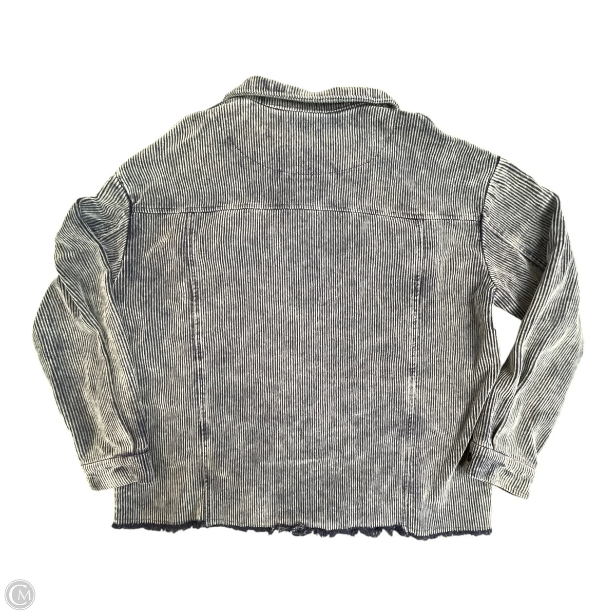 Jacket Shirt By KATY DID In Blue, Size: M