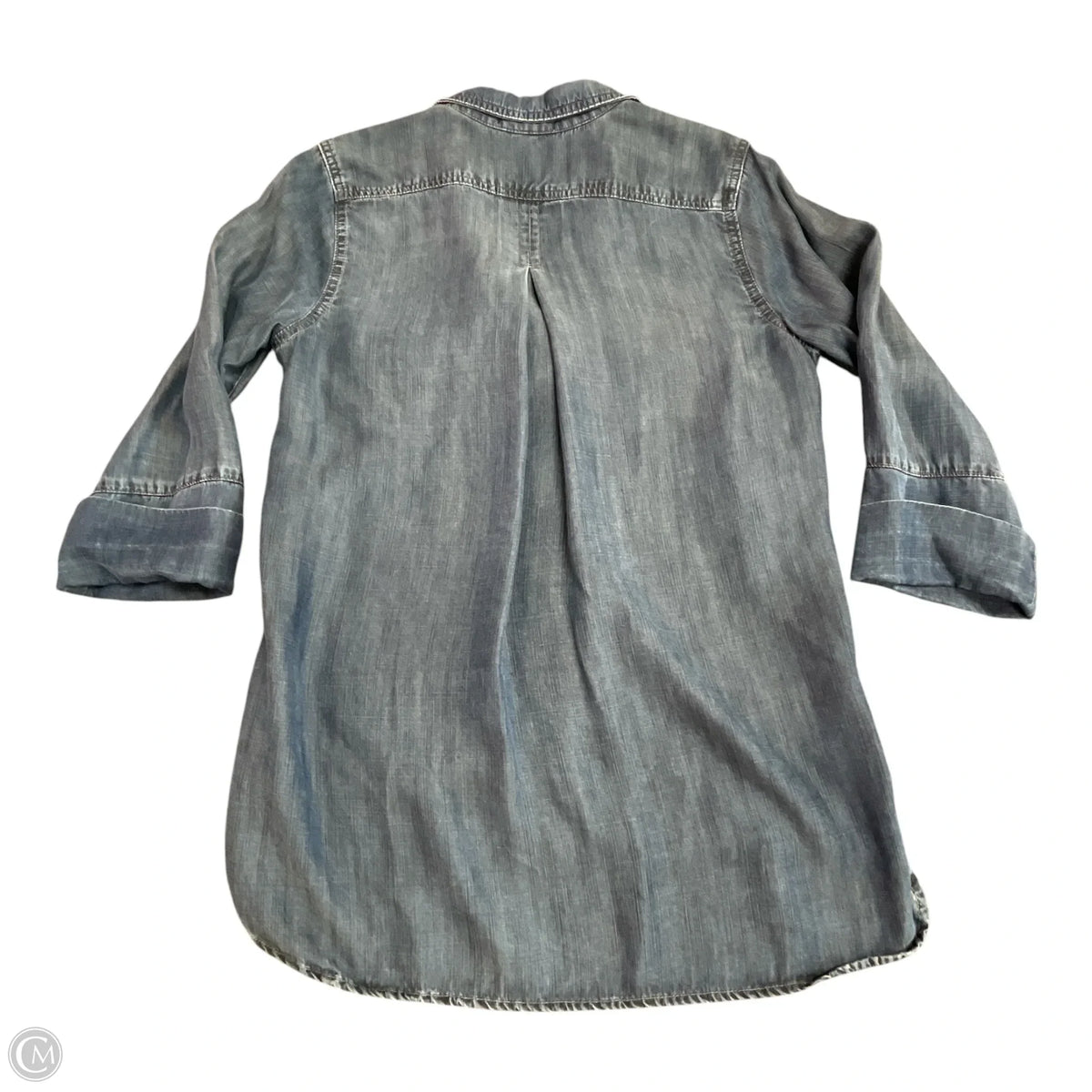 Top 3/4 Sleeve By Cloth & Stone In Blue, Size: M