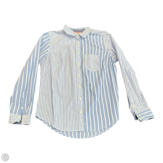 Top Long Sleeve By St Johns Bay In Striped Pattern, Size: S