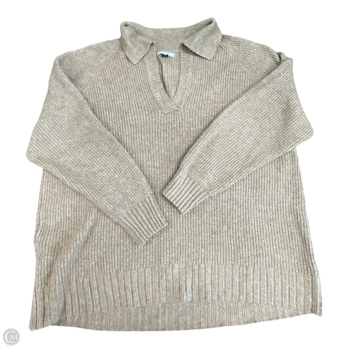 Sweater By American Eagle In Brown, Size: L