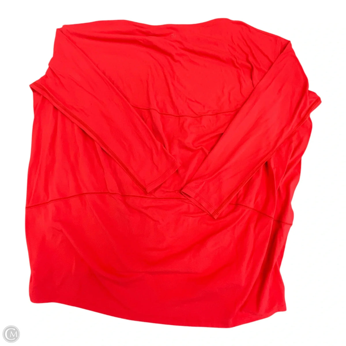 Top Long Sleeve By Lululemon In Red, Size: L