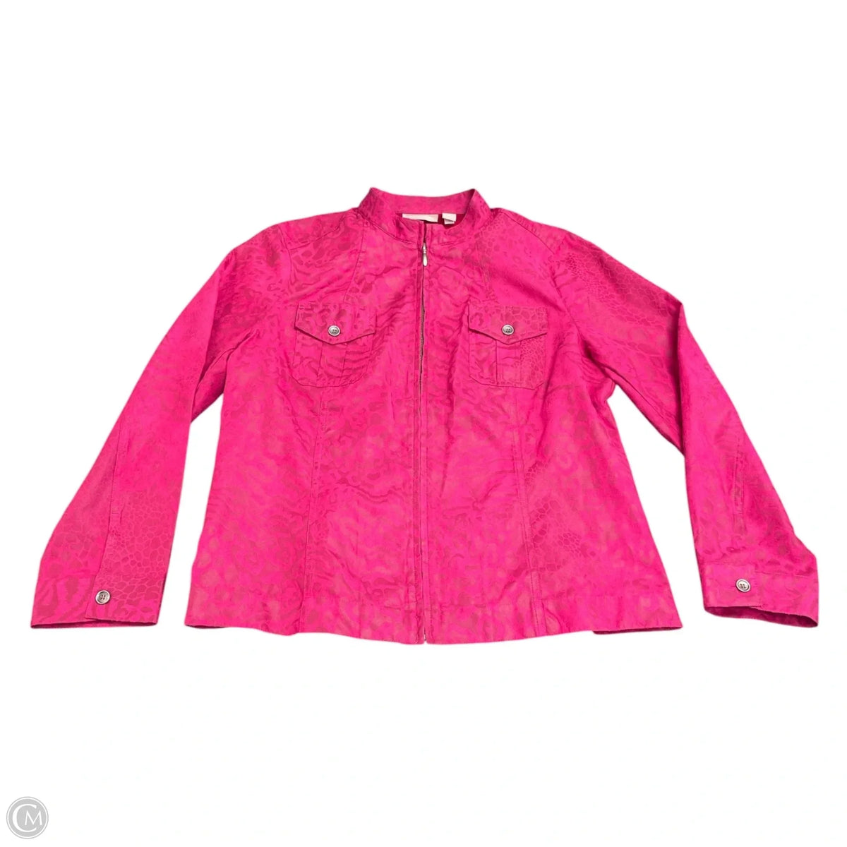 Jacket Other By Chicos In Pink, Size: L