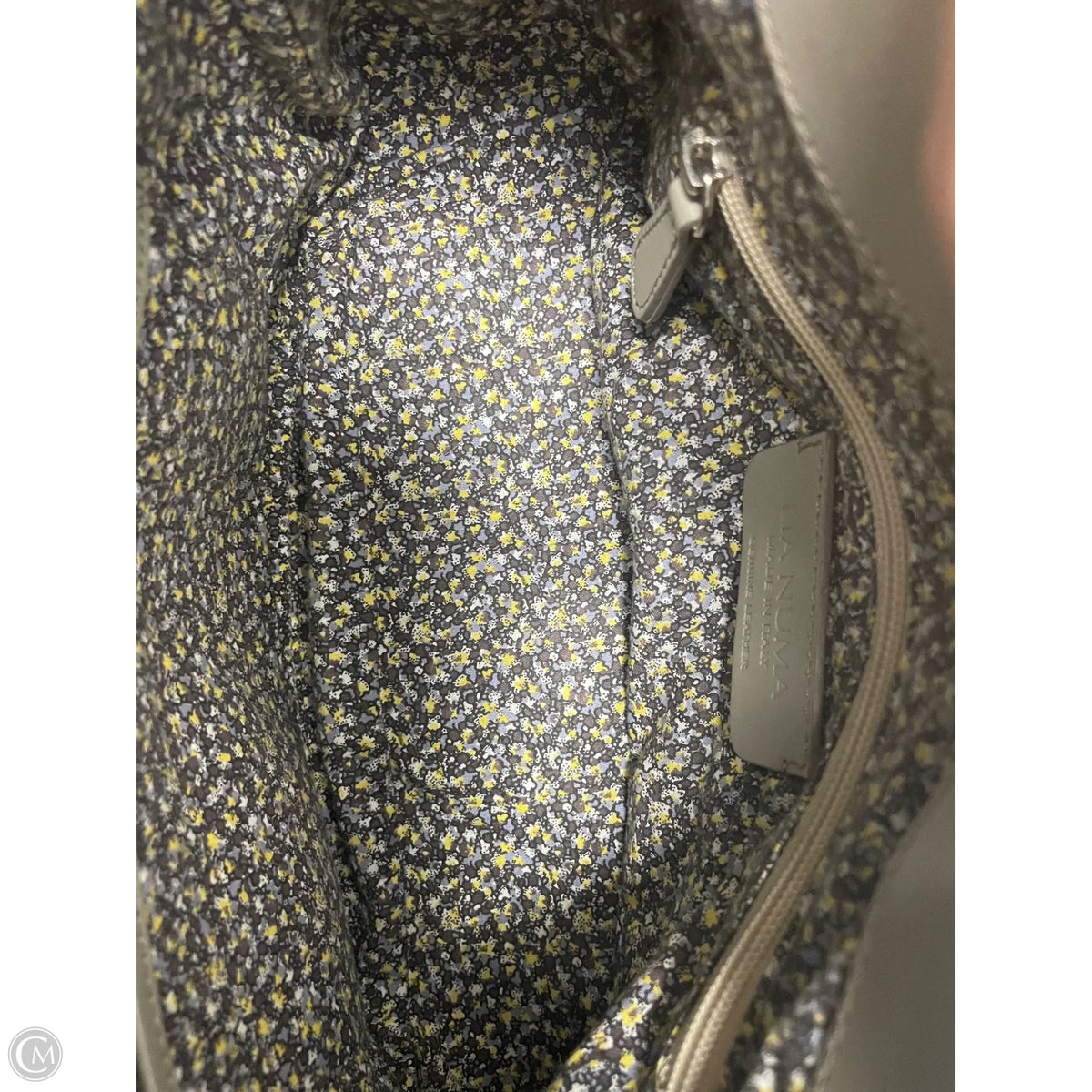 Handbag Leather By LIA NUMA, Size: Medium