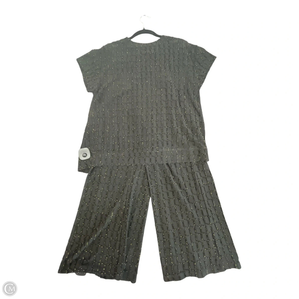 Pants Set 2pc By See And Be Seen In Black, Size: S