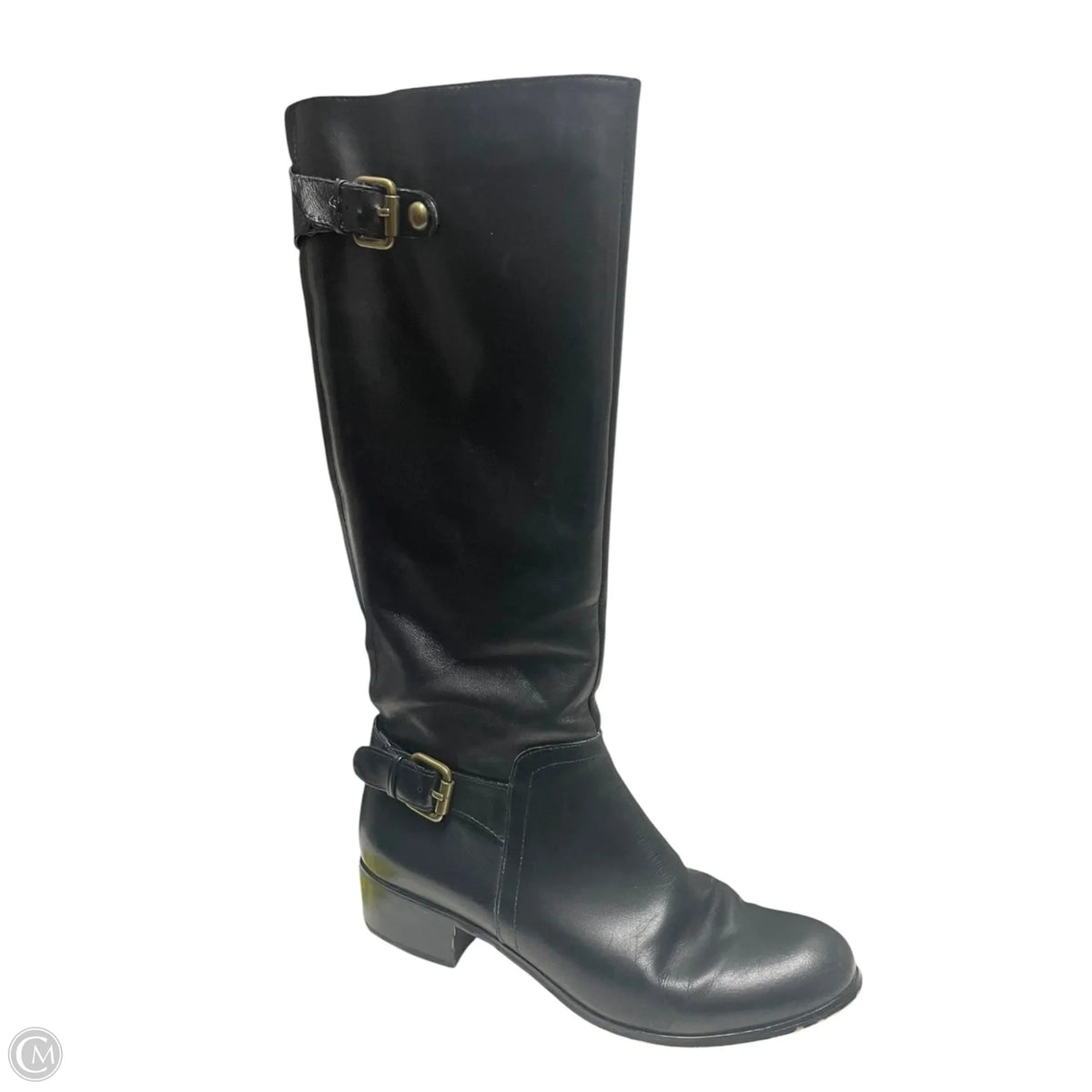 Boots Knee Heels By Corso Como In Black, Size: 7.5