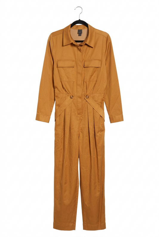 Jumpsuit By Worthington In Gold, Size: M