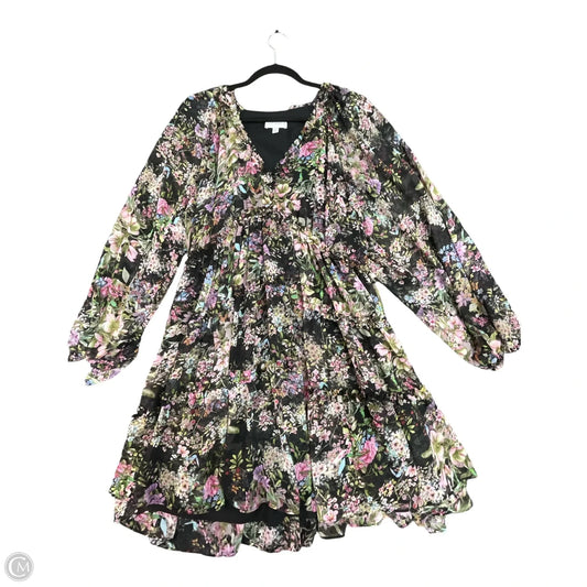 Dress Casual Short By Lucy Paris In Floral Print, Size: M