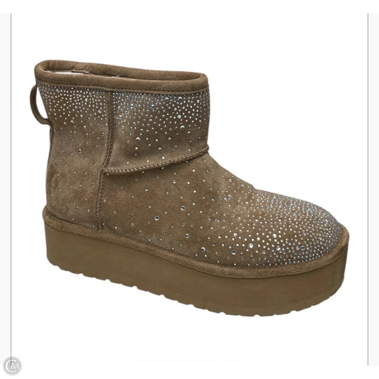 Boots Ankle Flats By Madden Girl In Brown, Size: 8.5