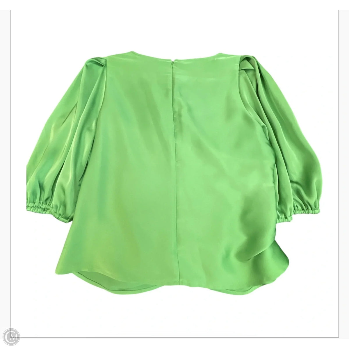Top 3/4 Sleeve By ALDEN ADAIR In Green, Size: L