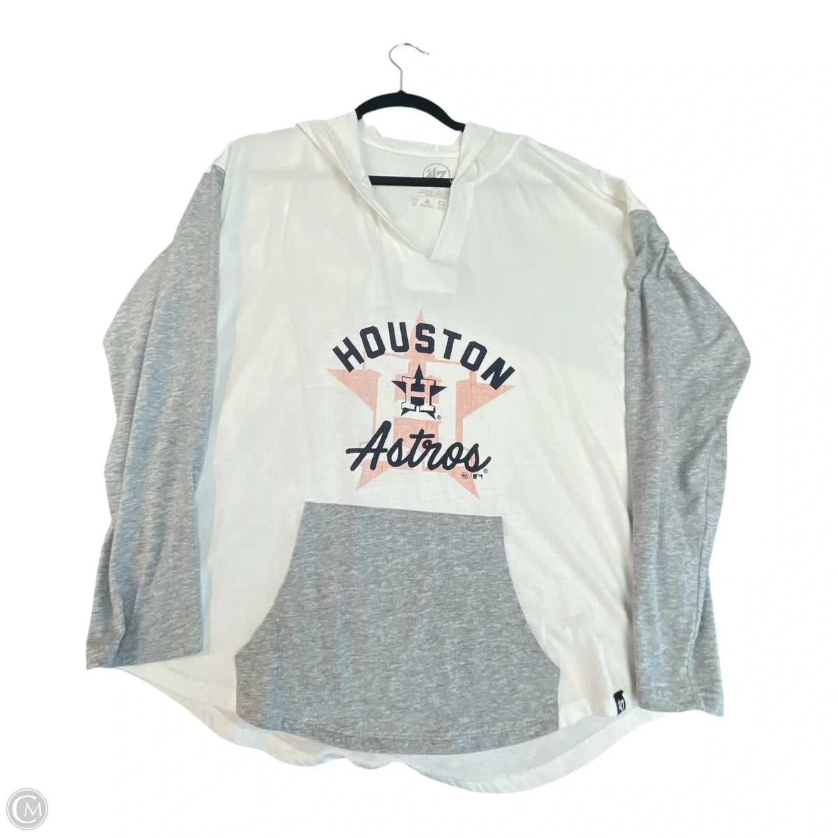 Top Long Sleeve By 47 In White, Size: L