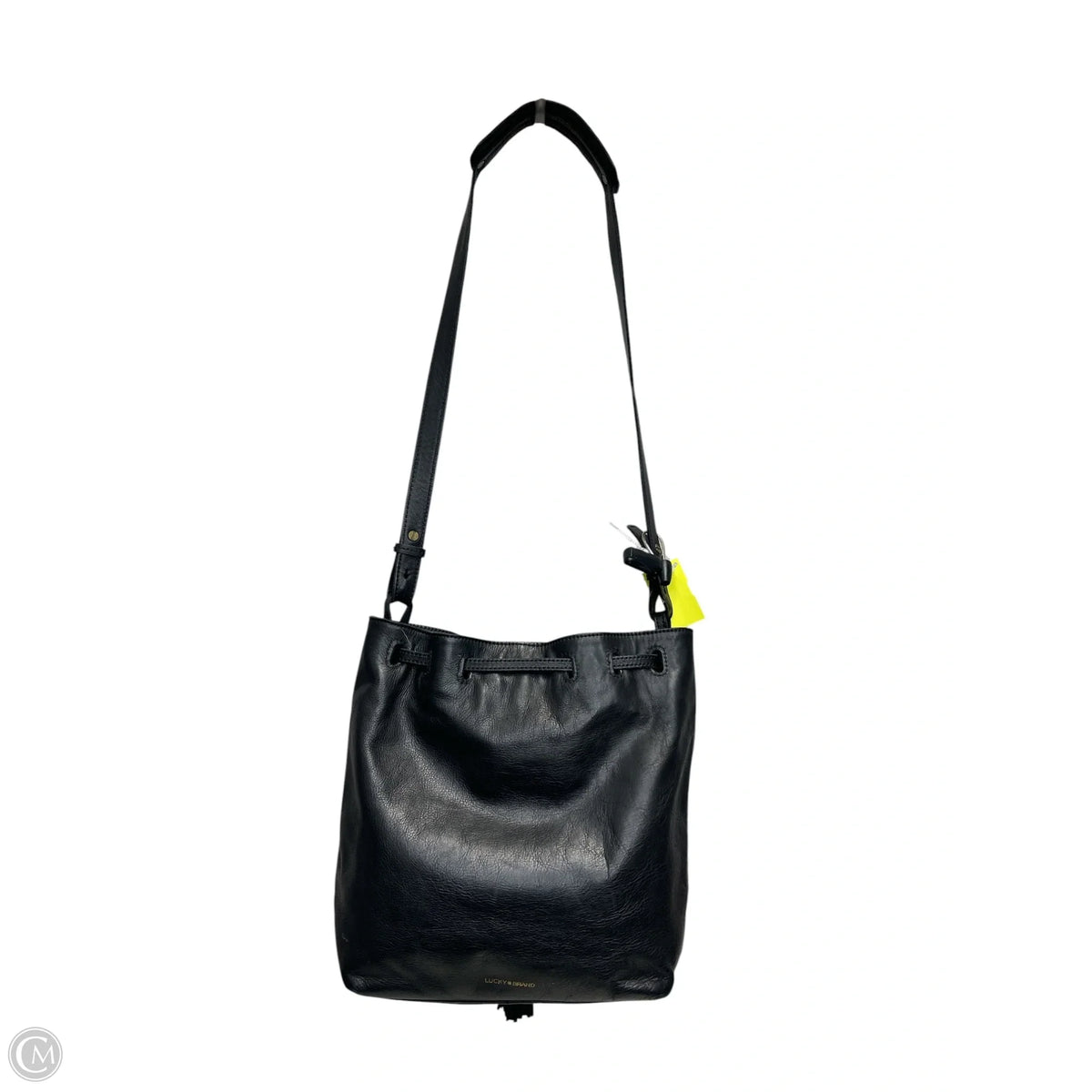 Handbag Leather By Lucky Brand, Size: Medium