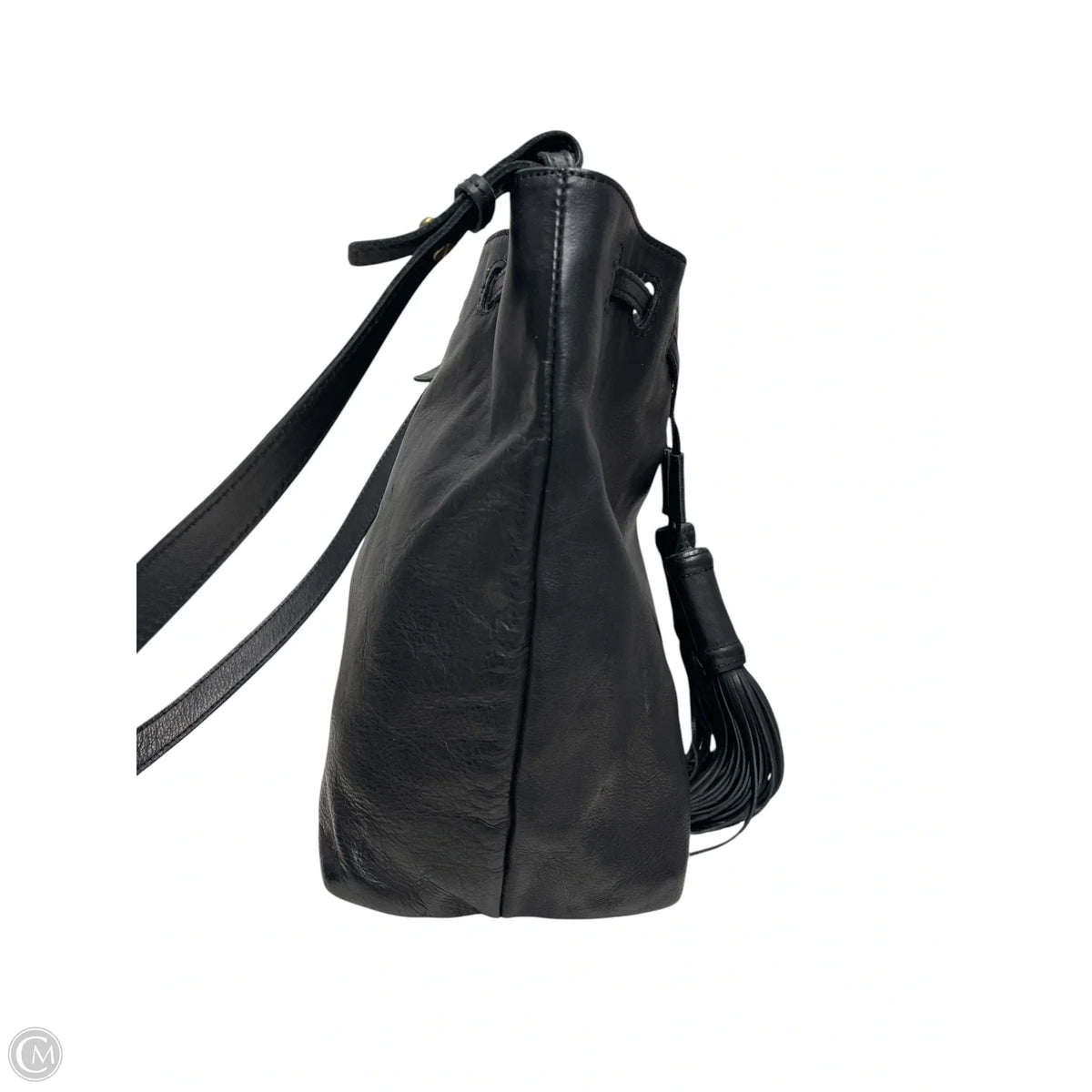 Handbag Leather By Lucky Brand, Size: Medium