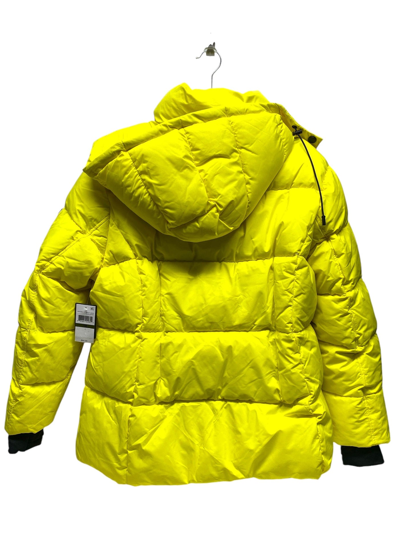 Coat Puffer & Quilted By Bcbg In Yellow, Size: 1x