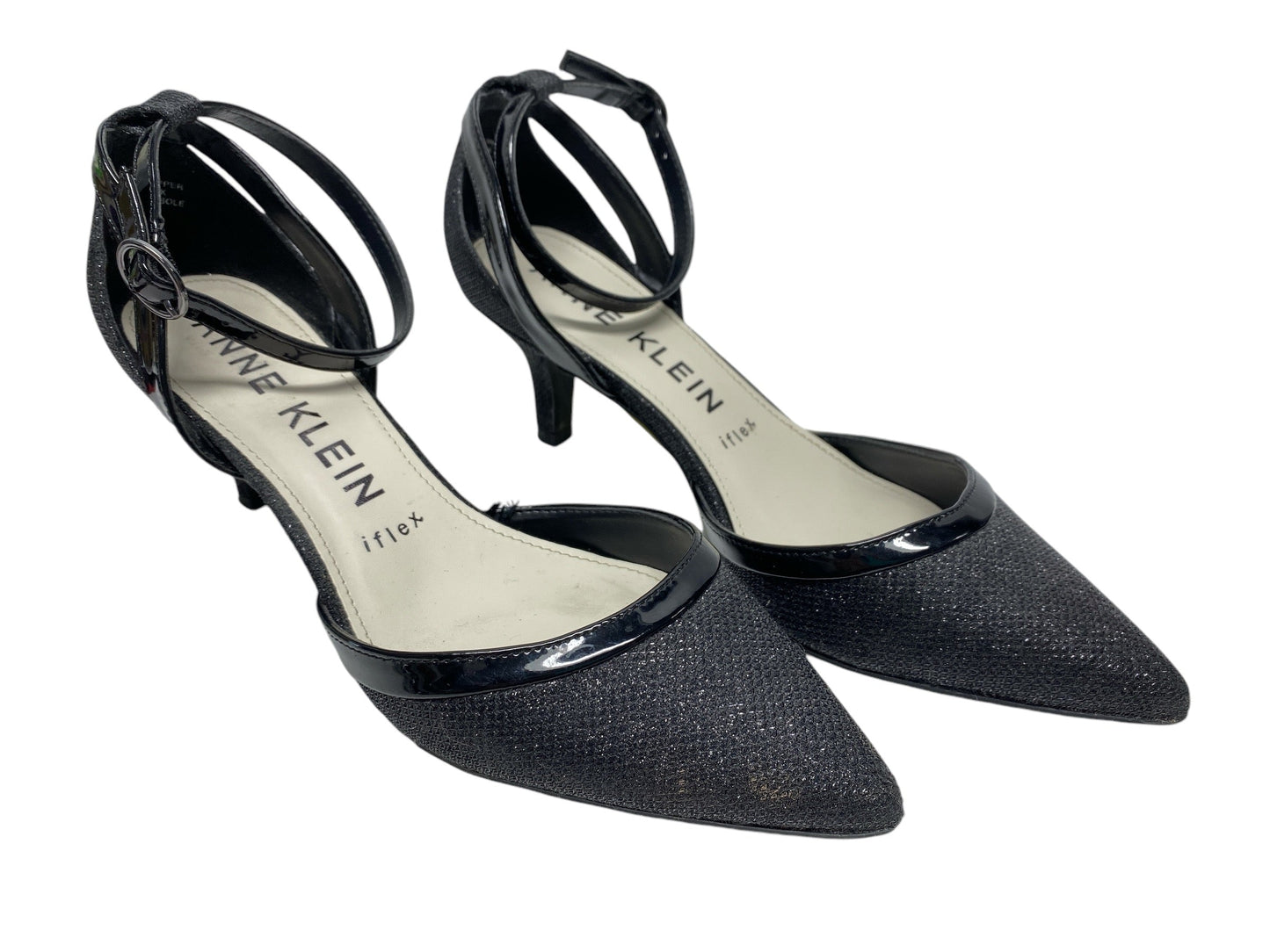 Shoes Heels Kitten By Anne Klein In Black, Size: 8.5