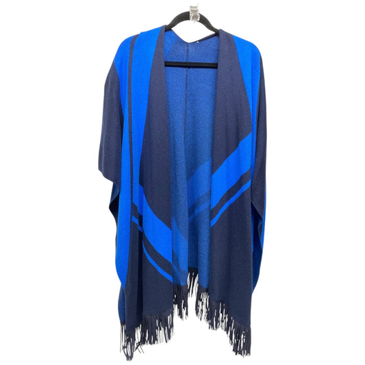 Kimono By Clothes Mentor In Black & Blue