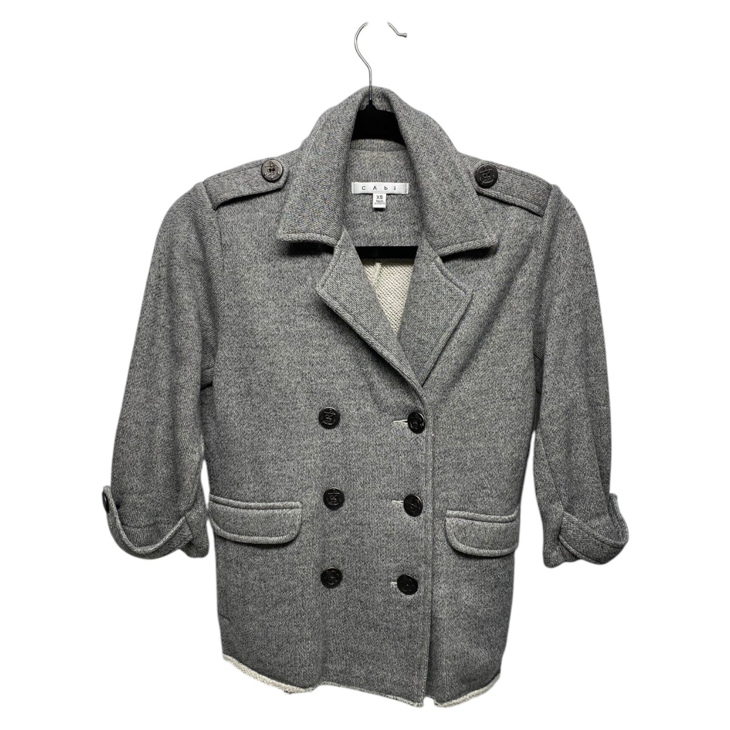 Jacket Other By Cabi In Grey, Size: Xs