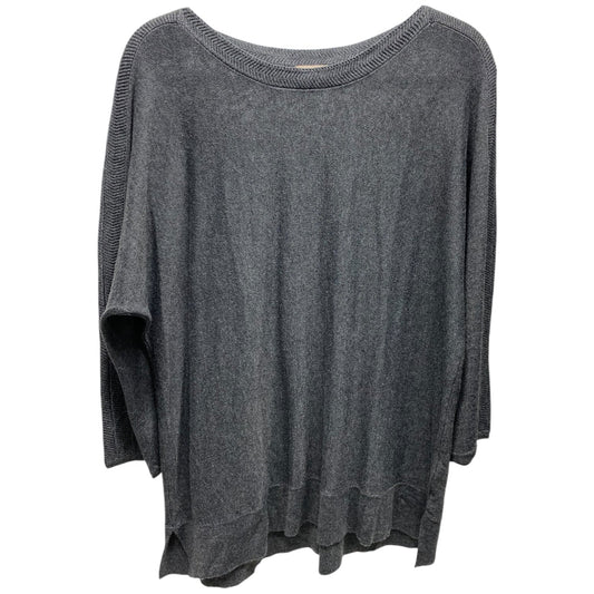 Sweater By Chicos In Grey, Size: L