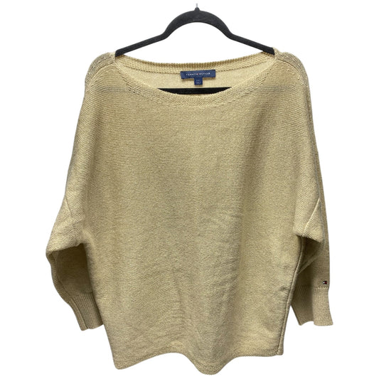 Sweater By Tommy Hilfiger In Gold, Size: L