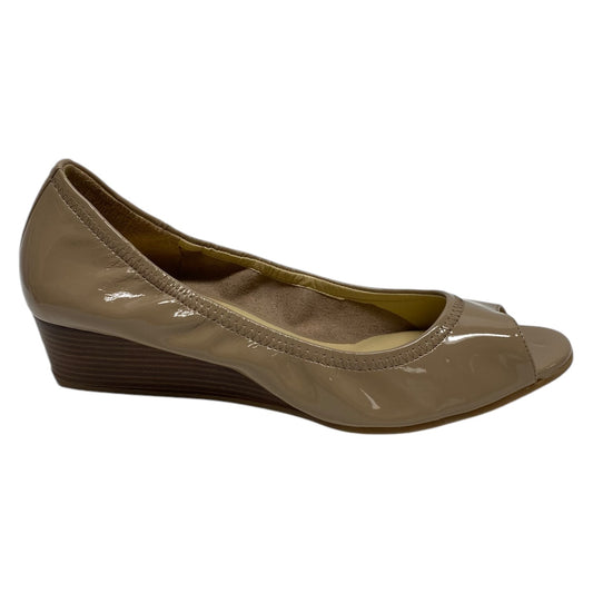 Shoes Heels Wedge By Cole-haan In Beige, Size: 7.5